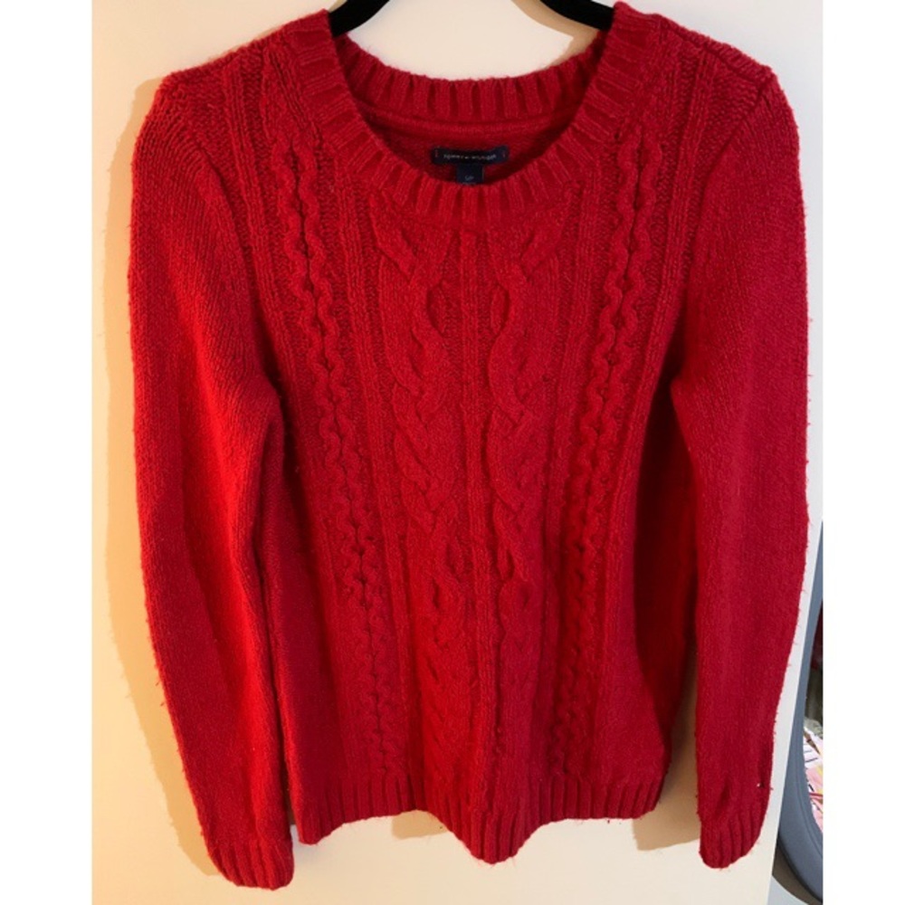 Tommy Hilfiger Red Sweater